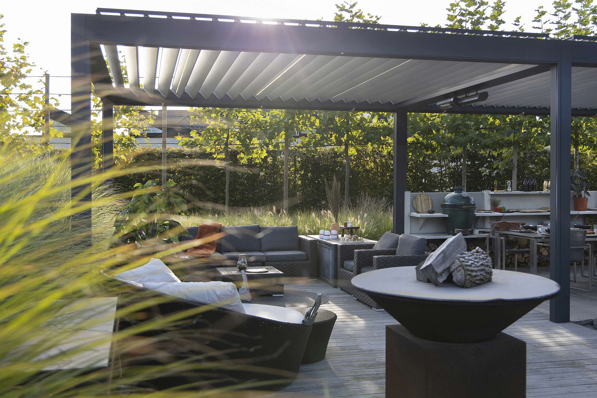 WIGRO Lamellendaecher 038 Terrassenüberdachungen, Outdoor Living