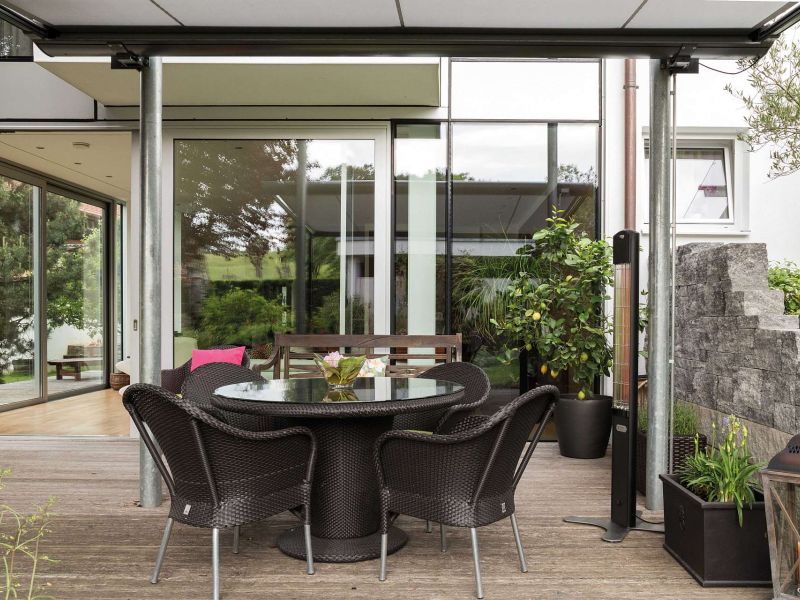 WIGRO Heizung für Terrassenüberdachung - Heat-Tower
