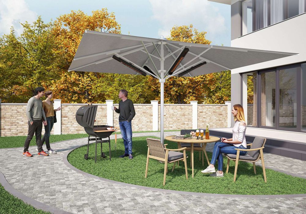 WIGRO Heizung für Terrassenüberdachung