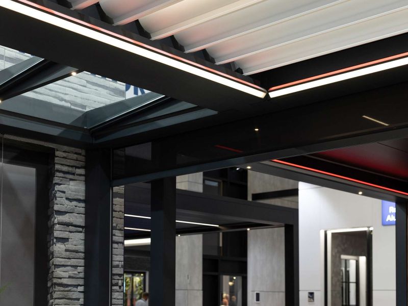 WIGRO Lamellendach B160XL Brustor