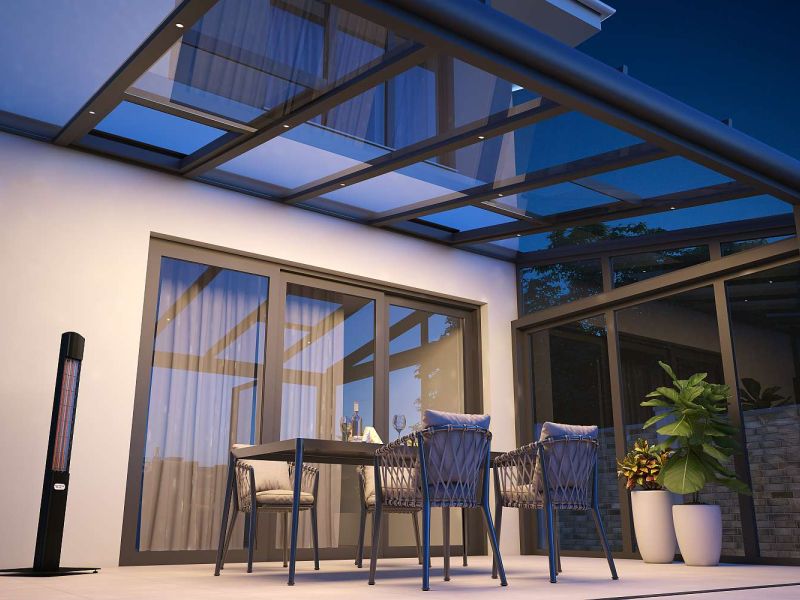 WIGRO Heizung für Terrassenüberdachung - Heat-Tower