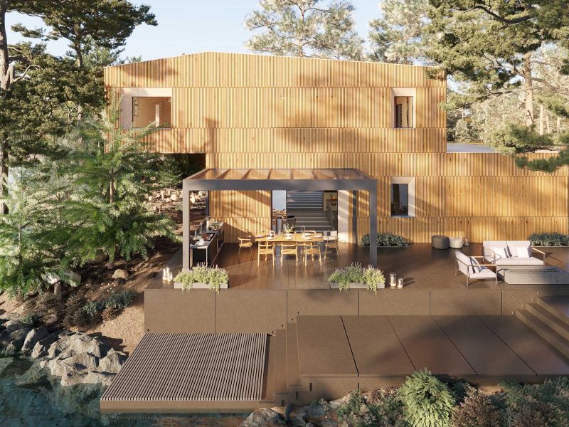 WIGRO Terrassenglasdach B800 von BRUSTOR